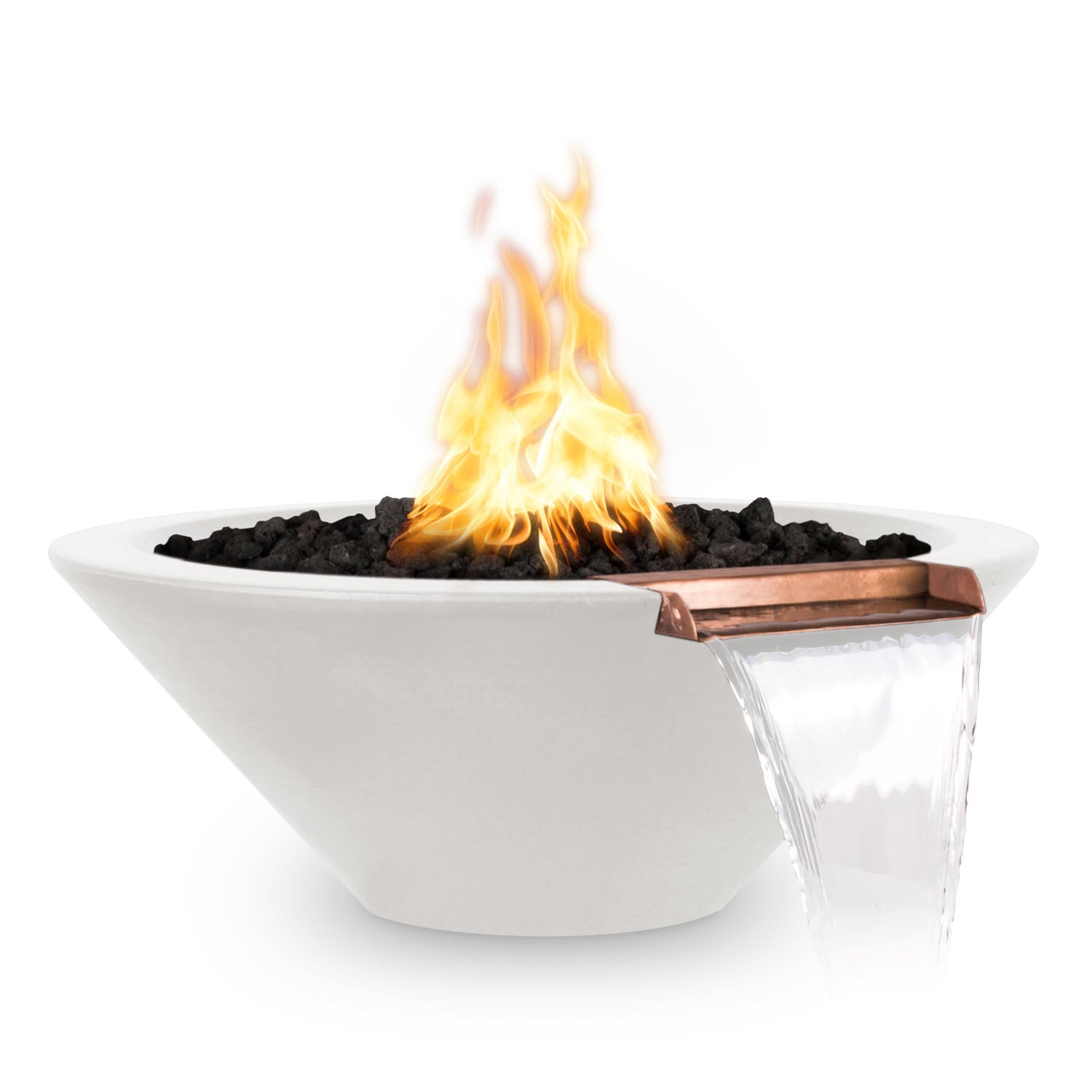 Cazo Fire & Water Bowl - GFRC Concrete - 31"