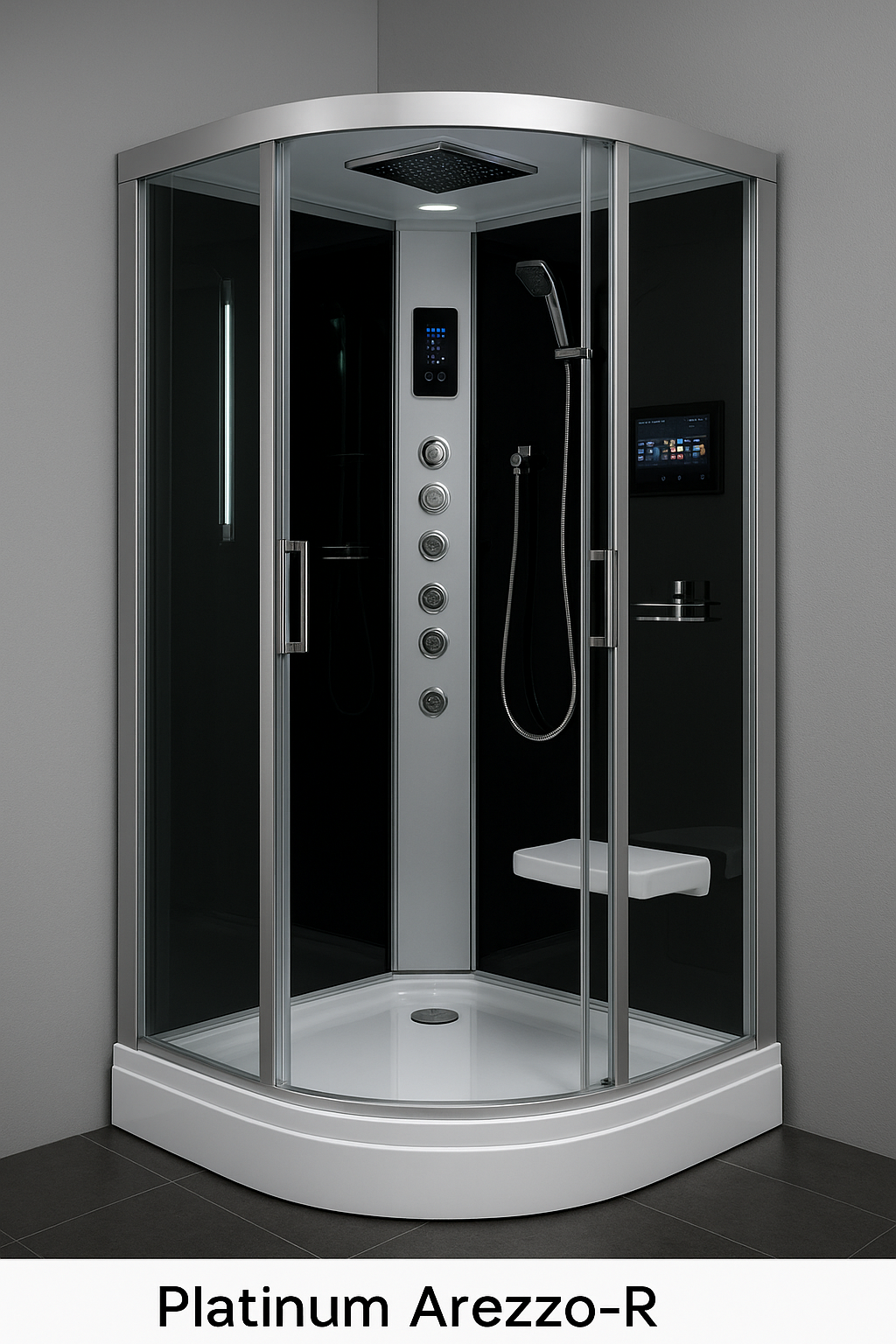 Maya Bath Platinum Arezzo-R Steam Shower