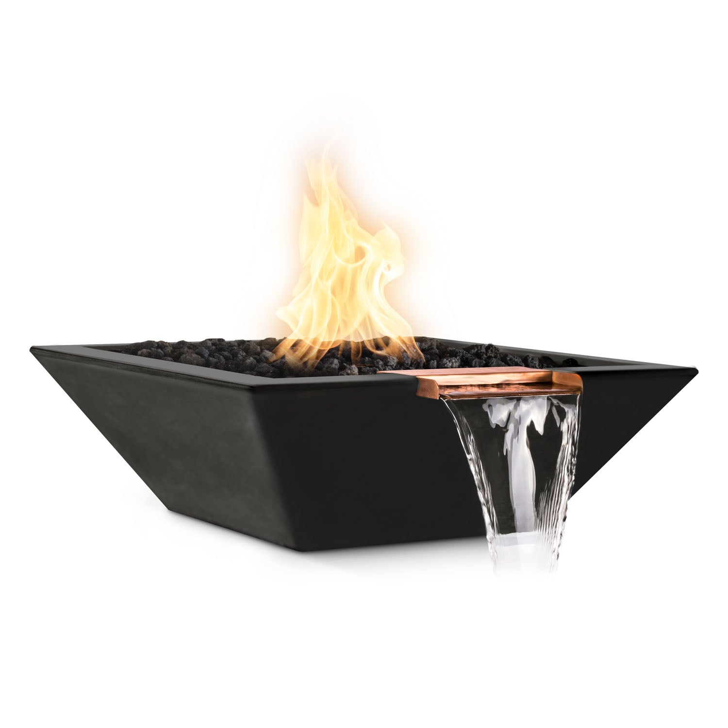 Maya Fire & Water Bowl - GFRC Concrete - 24"