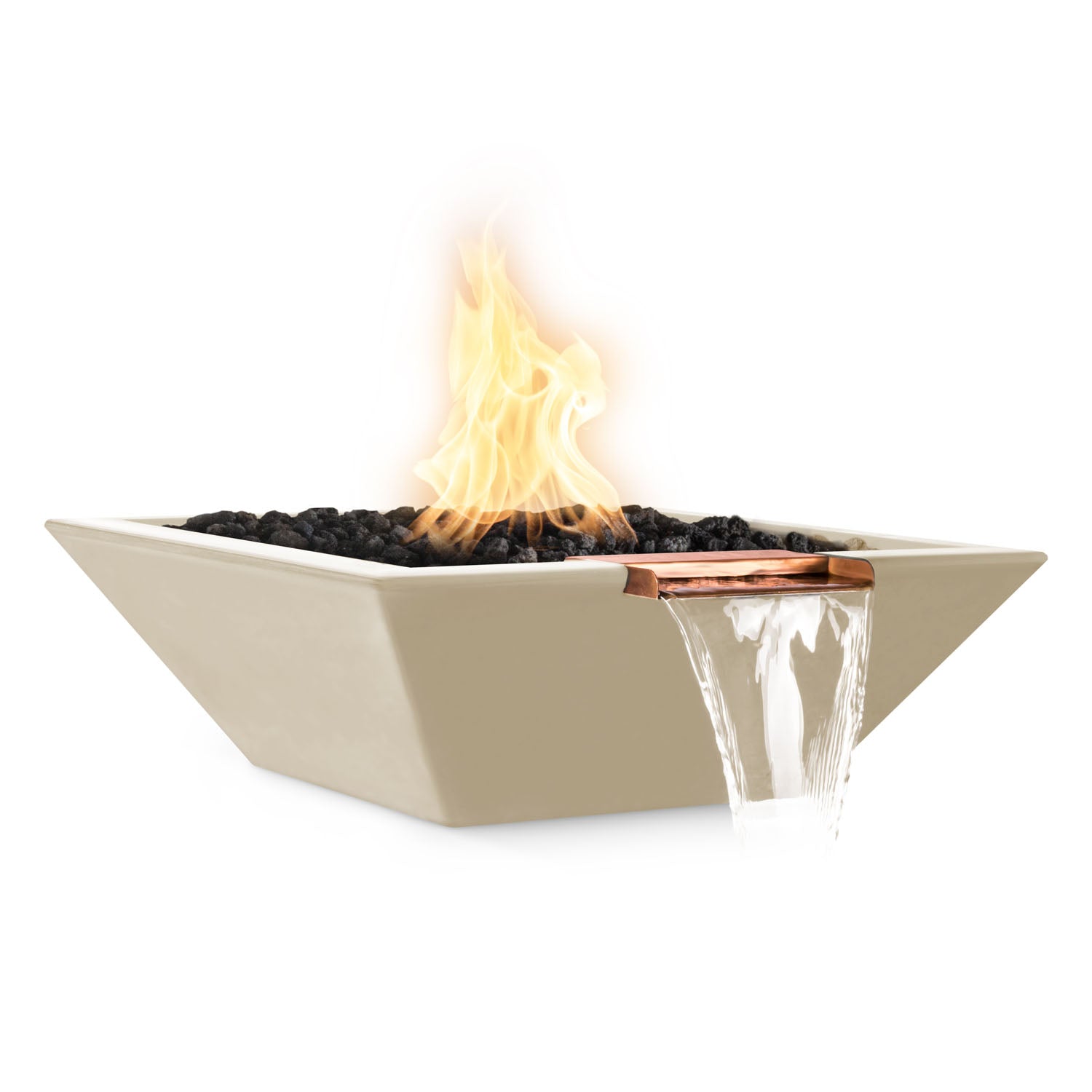 Maya Fire & Water Bowl - GFRC Concrete - 36"