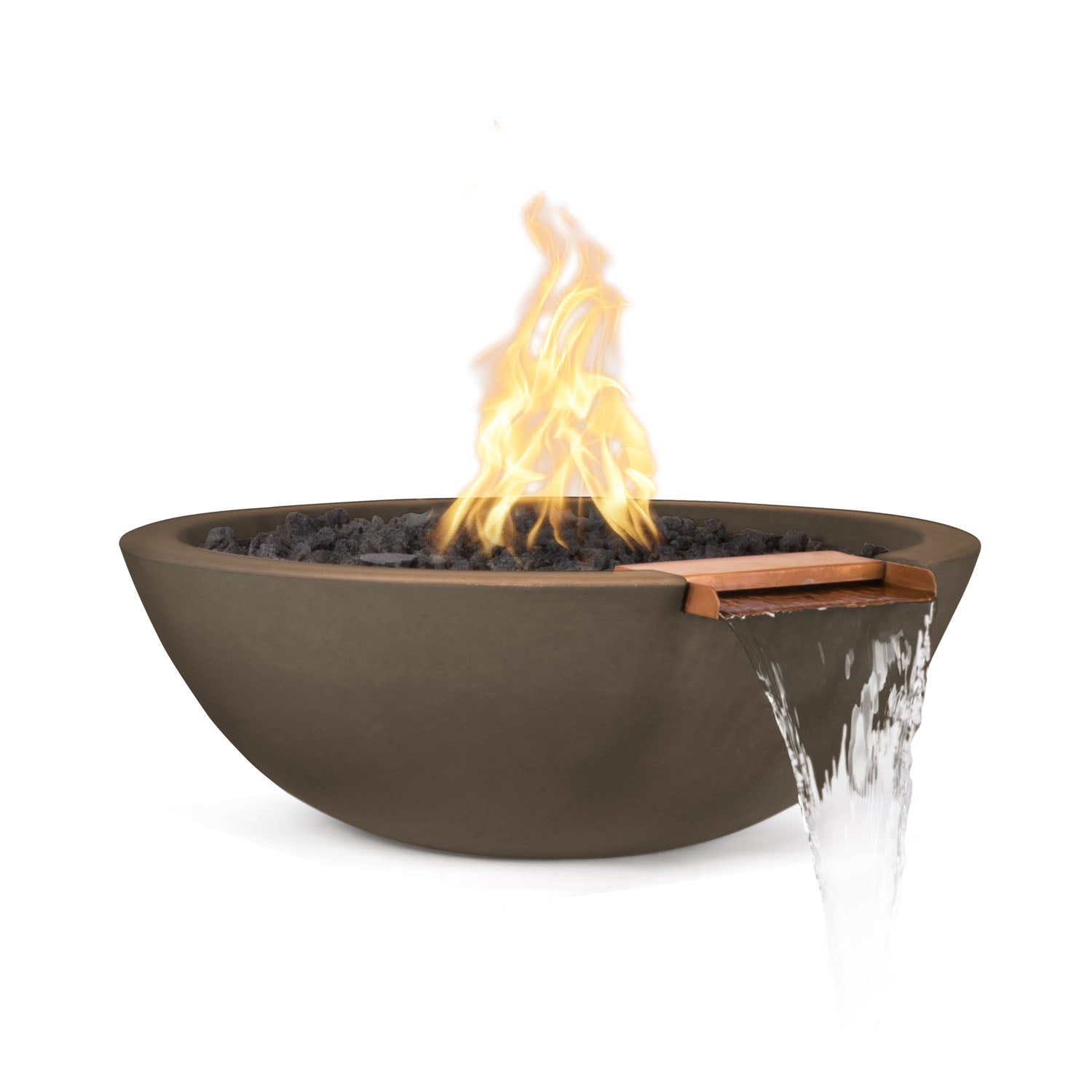Sedona Fire & Water Bowl - GFRC Concrete - 33"