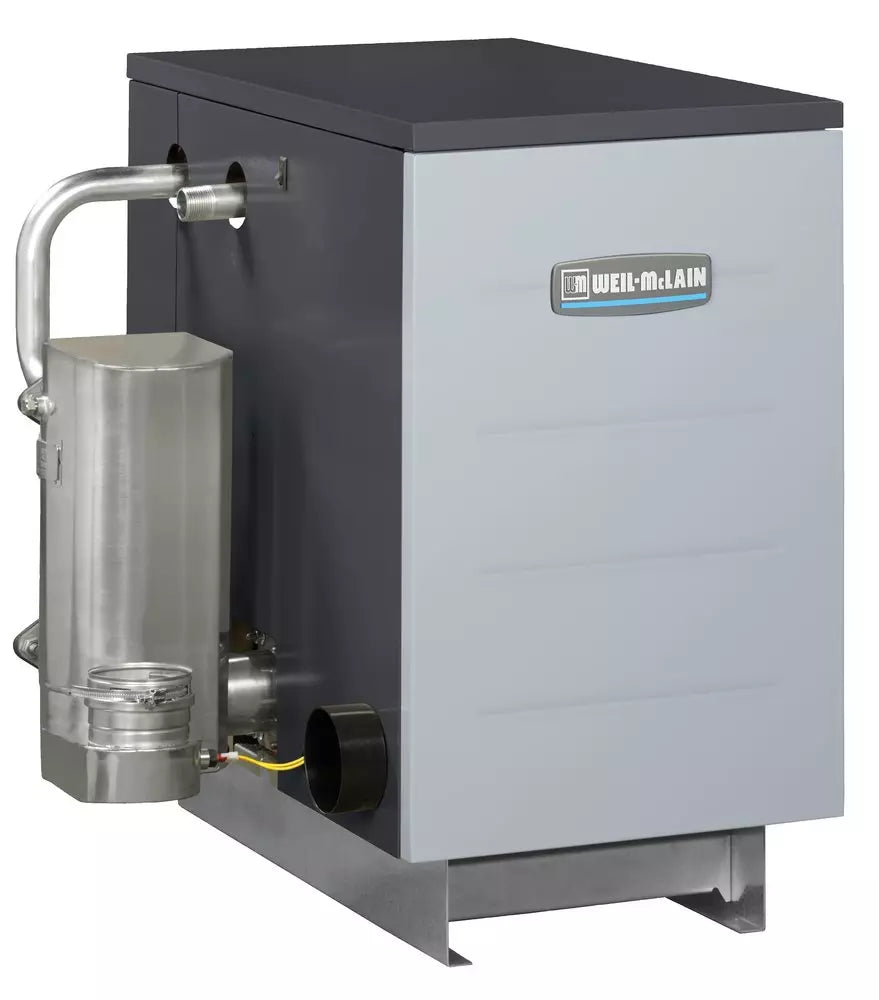 Weil-McLain GV90+ Cast Iron - Gas-Fired Hot Water Boiler - 97 MBH - Cast Iron Heat Exchanger - 91.2% AFUE